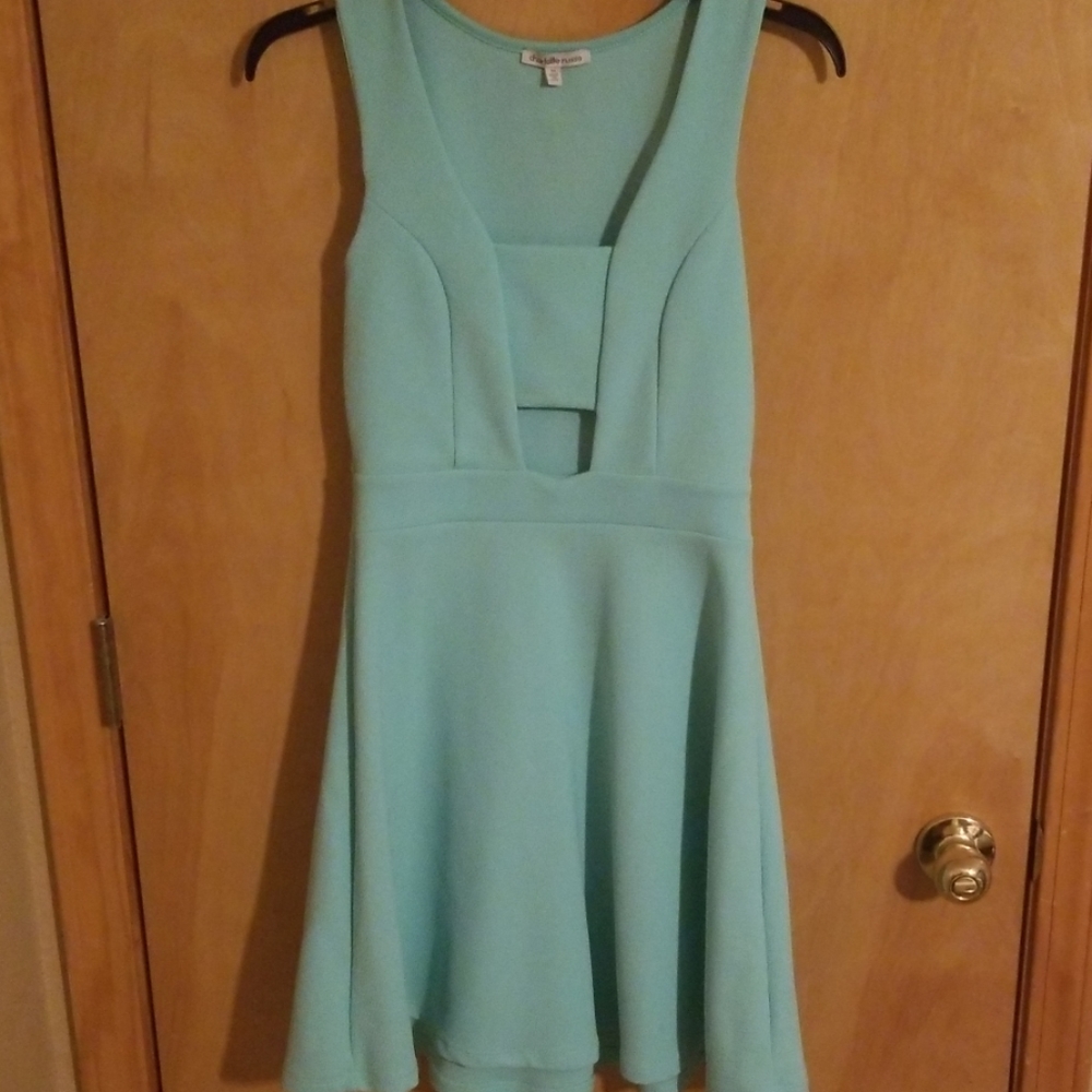 Turquoise dress